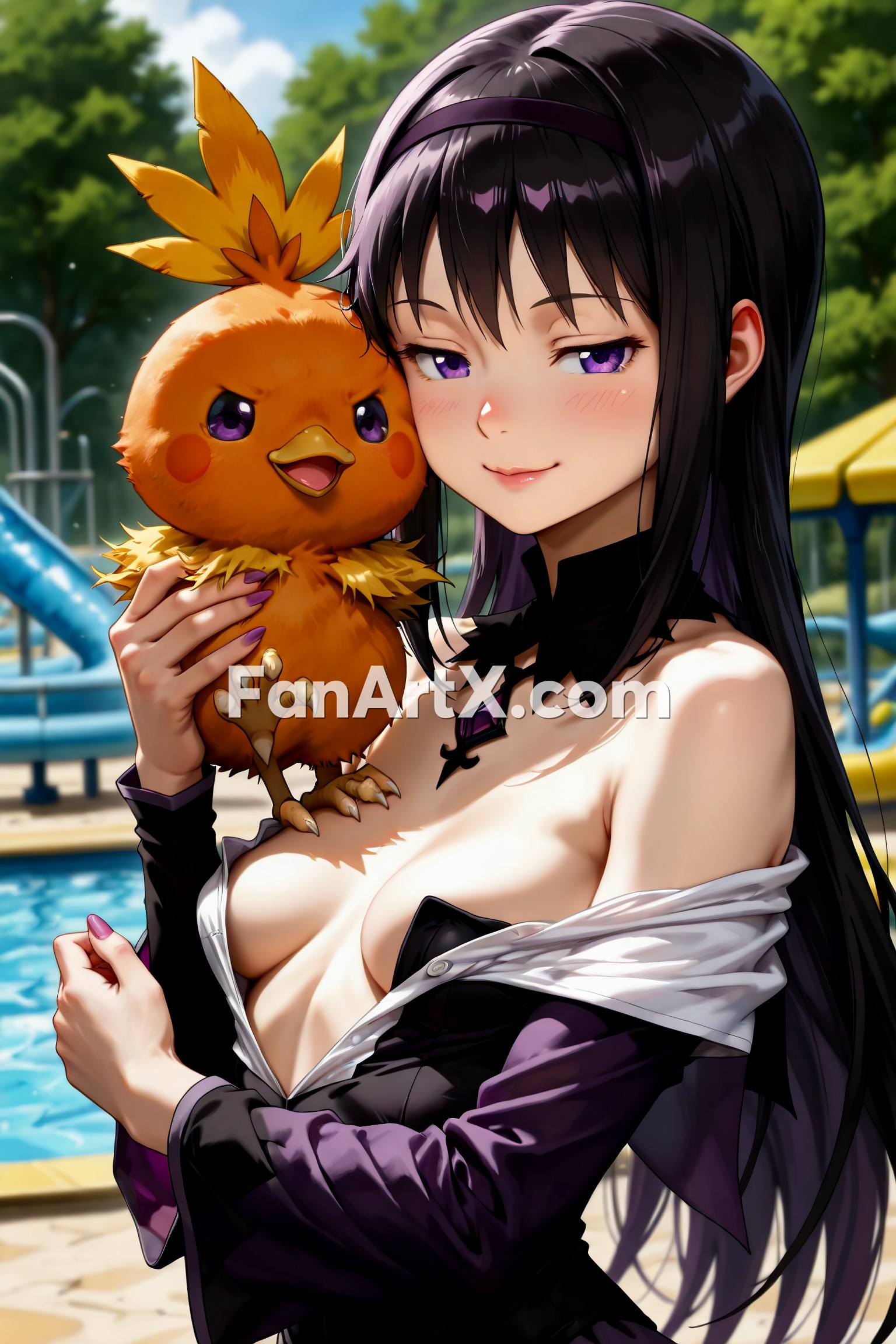 Akemi Homura Puella Magi Madoka Magica Fanart 5850142